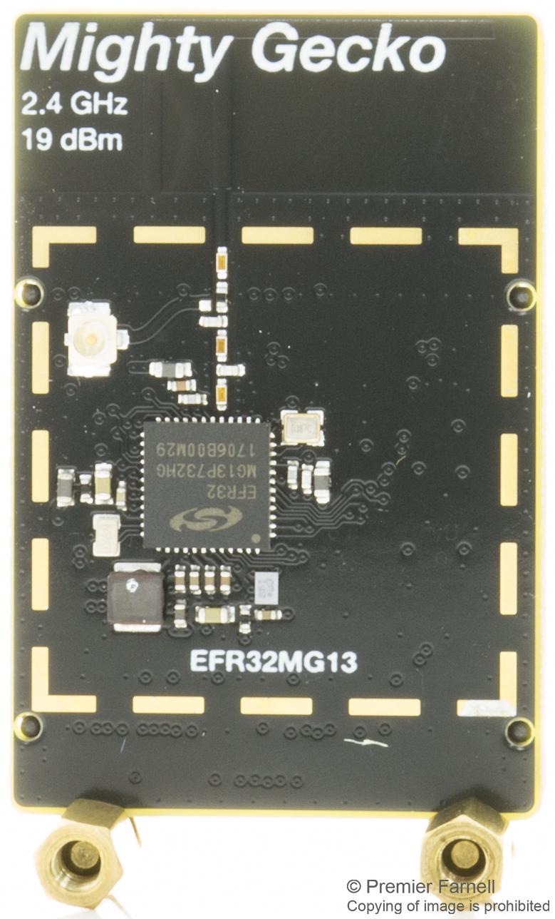 SLWRB4168A RADIO BOARD, MIGHTY GECKO STARTER KIT SILICON LABS