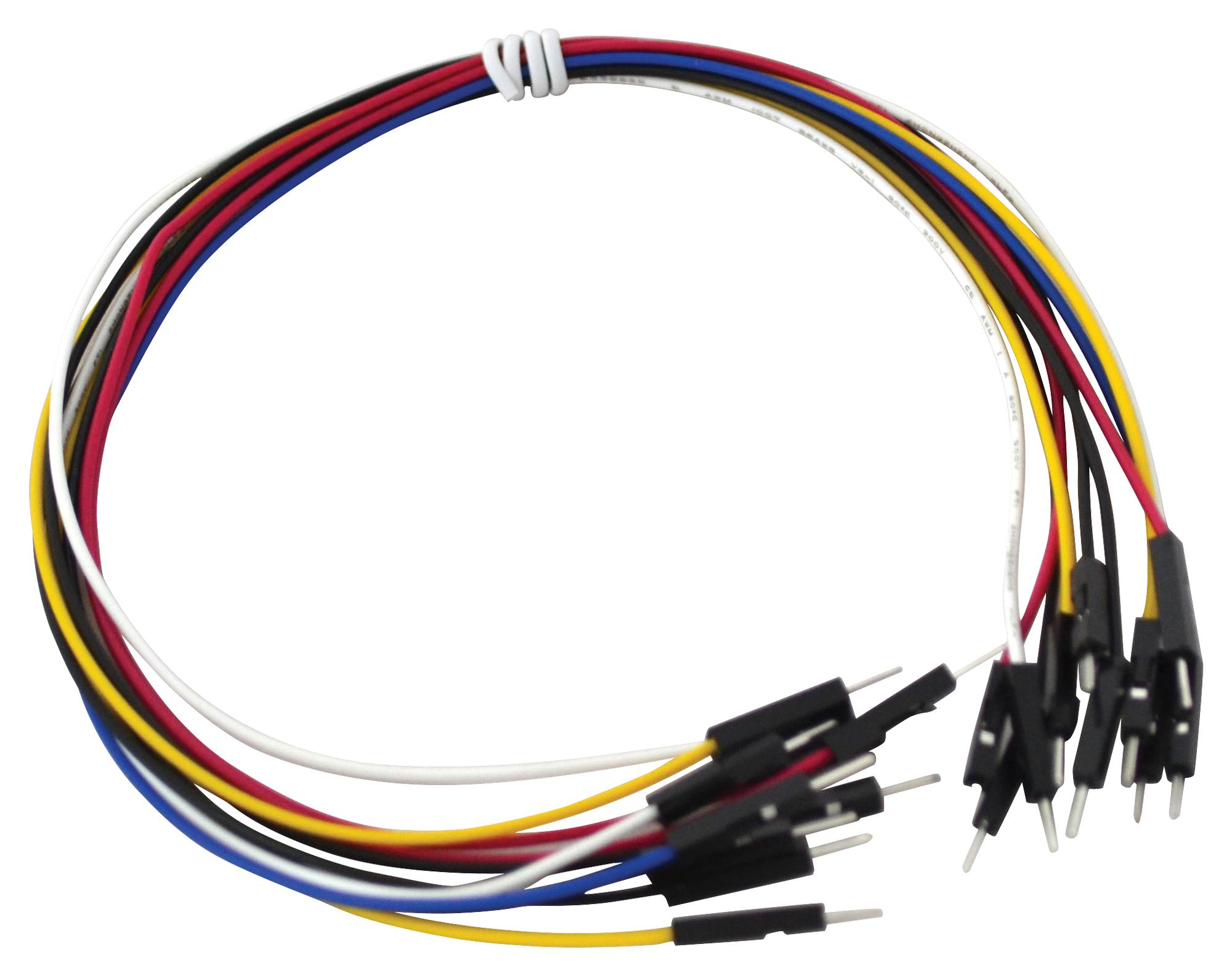 BC-32670 JUMPER WIRE, 26AWG, 11.81INCH, 10PCS BUD INDUSTRIES