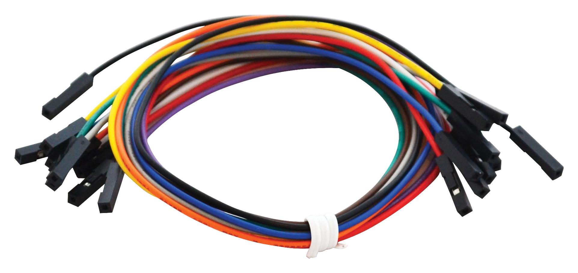 BC-32672 JUMPER WIRE, 26AWG, 11.81INCH, 10PCS BUD INDUSTRIES