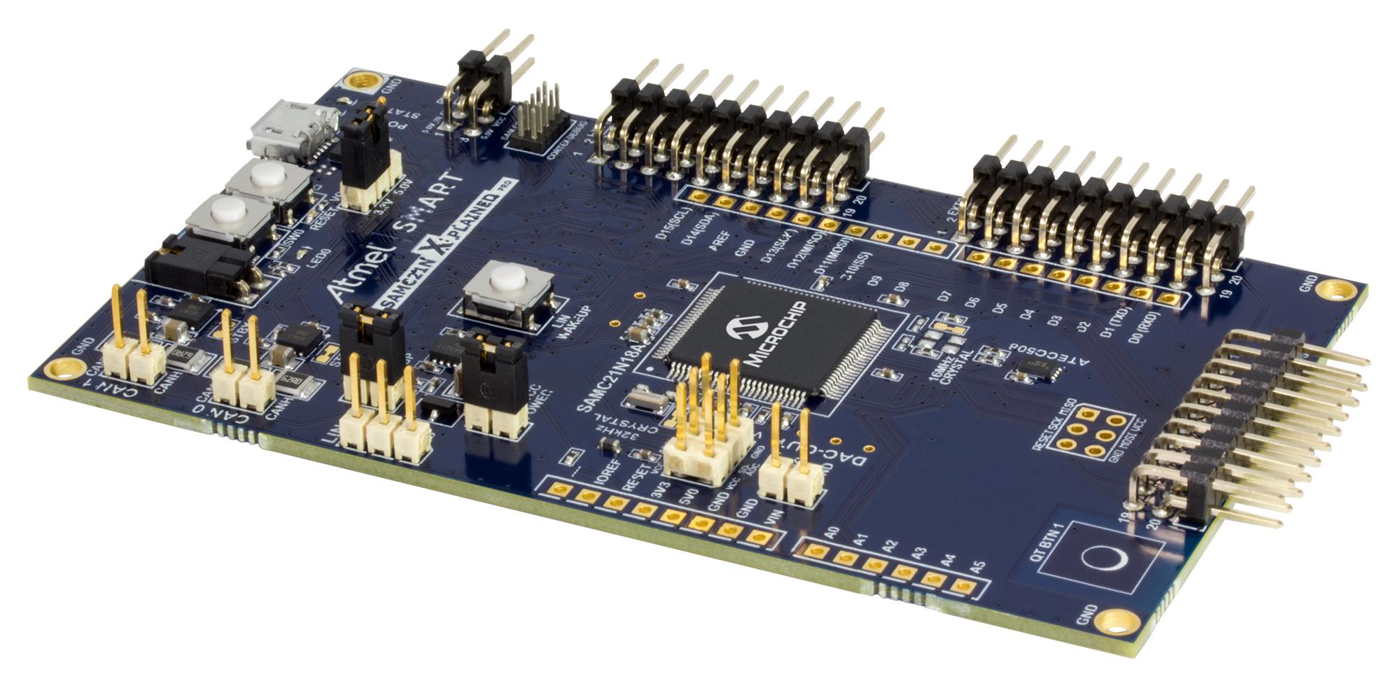 ATSAMC21N-XPRO DEV BOARD, 32BIT, CORTEX-M0+ MCU MICROCHIP
