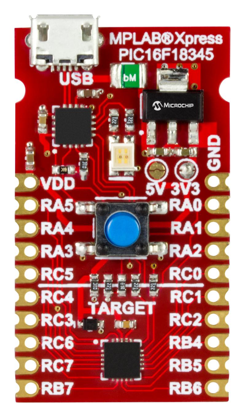 DM164141 MPLAB XPRESS EVAL BOARD, PIC16 MCU MICROCHIP
