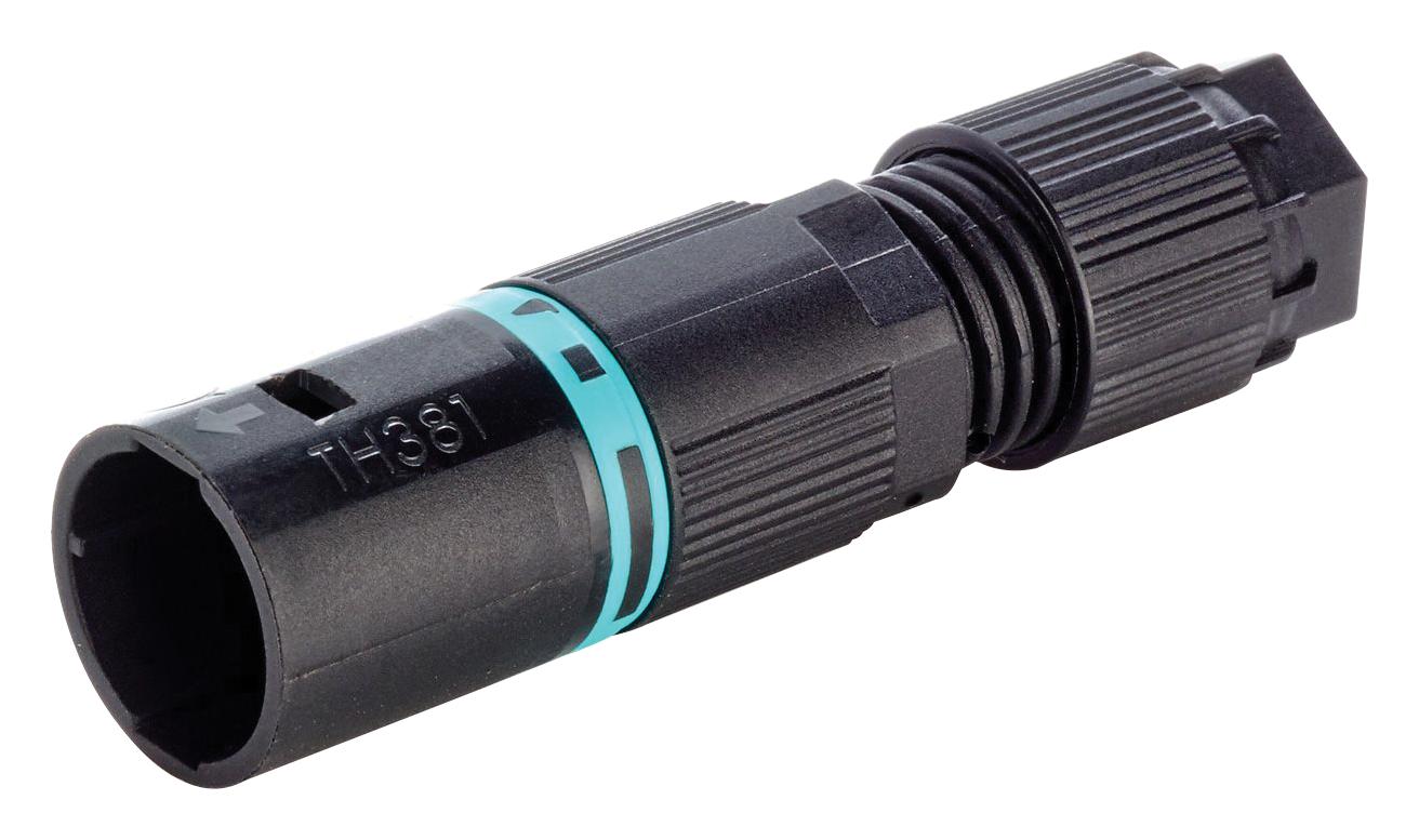 THB.381.A2B.L INDUSTRIAL CIRCULAR, PLUG, 2POS, CABLE HYLEC