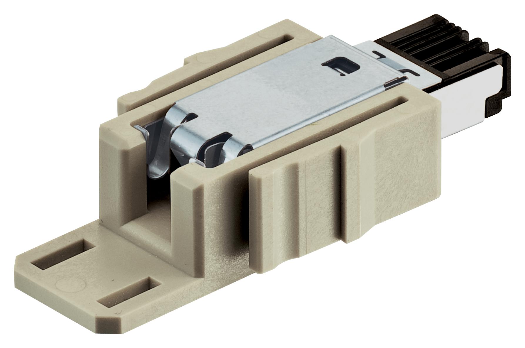 09454001560 HAN-MODULAR RJ45 10G CAT6 PLUG 8P IDC HARTING