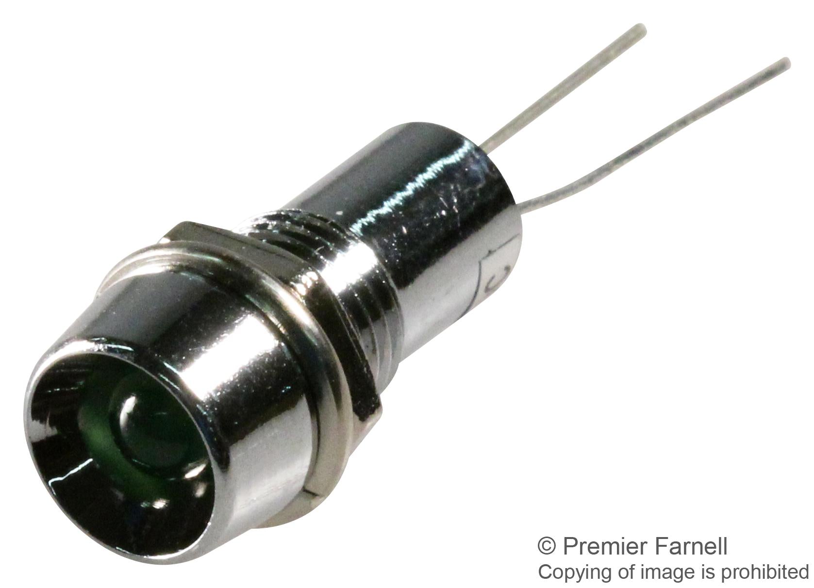 L65DG2L PANEL INDICATOR, 8MM, GREEN, 2VDC VCC (VISUAL COMMUNICATIONS COMPANY)