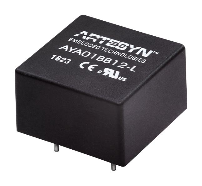 AYA01CC12-L 3W ISOLAT DCDC CONV,9-18VIN,+/-15V@0.1A ARTESYN EMBEDDED TECHNOLOGIES