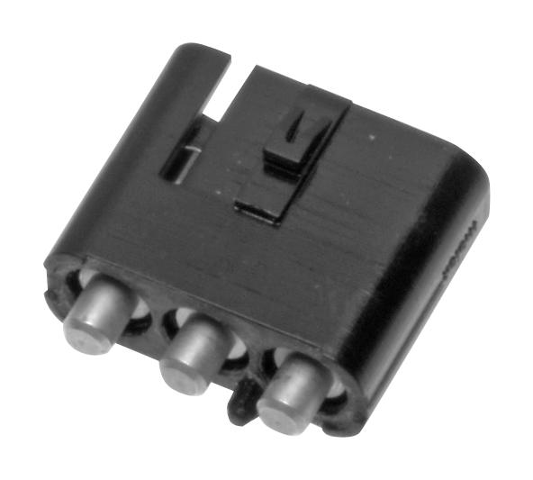 201842-1030. POWER CONN, HDR, 3POS, 1ROW, 7.4MM, TH MOLEX