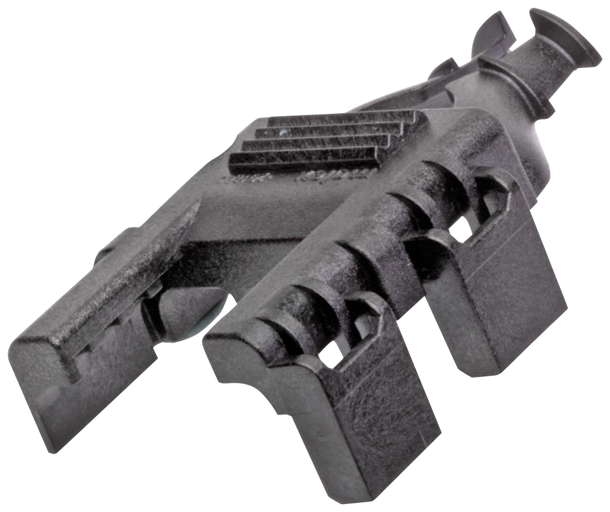 201844-0030. HERMAPHRODITIC BACKSHELL, 180 DEG, PEI MOLEX