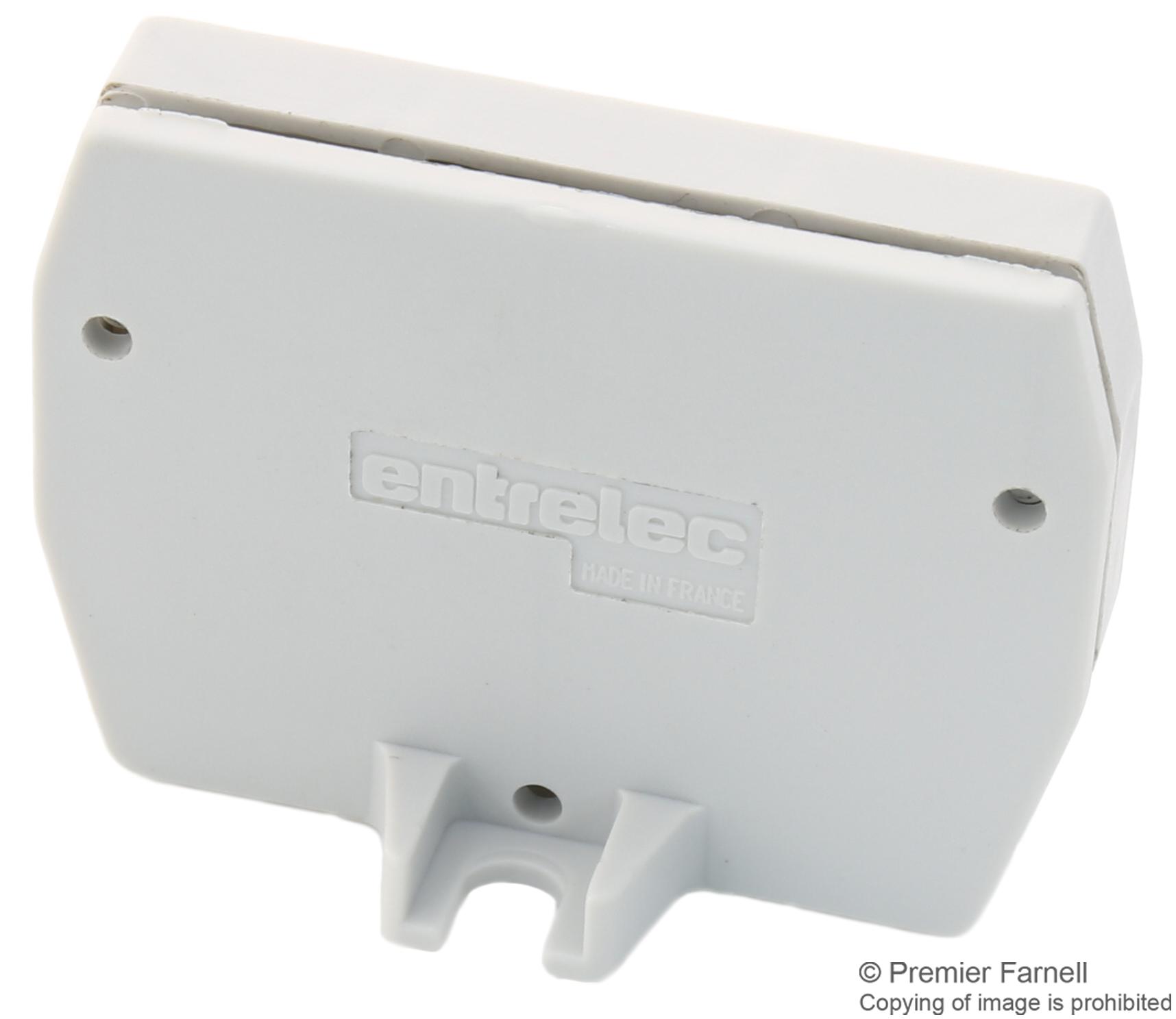 1SNA290281R0100 END PLATE, GREY, TERMINAL BLOCK ENTRELEC - TE CONNECTIVITY