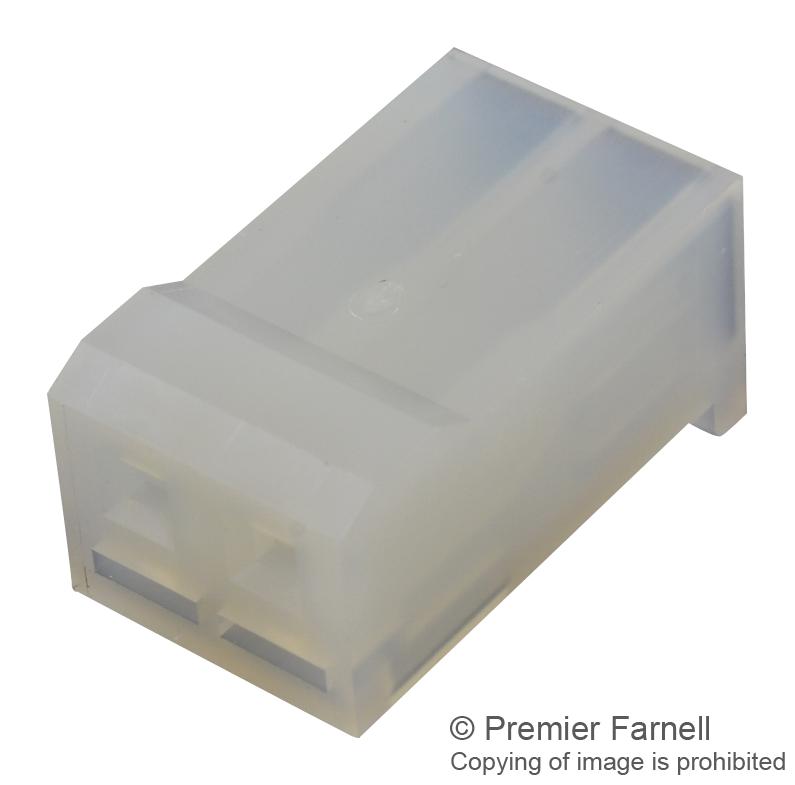 09-50-1021 CONNECTOR, RCPT, 2POS, 1ROW, 3.96MM MOLEX