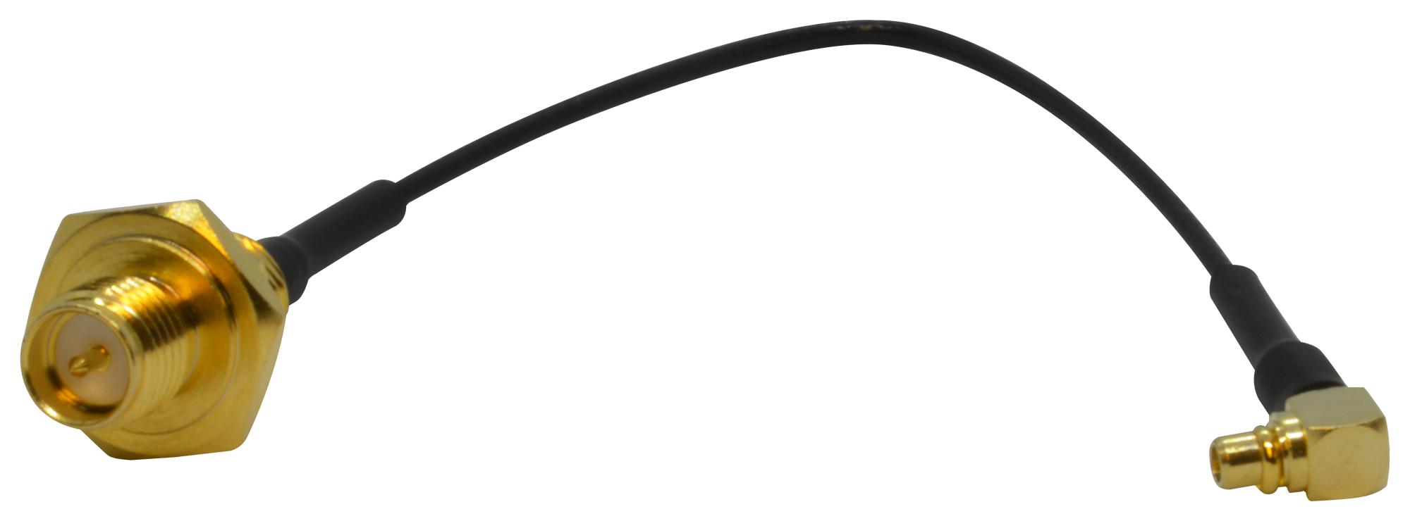 MC001909 RF COAX, SMA RP JACK-MMCX PLUG, 100MM MULTICOMP PRO