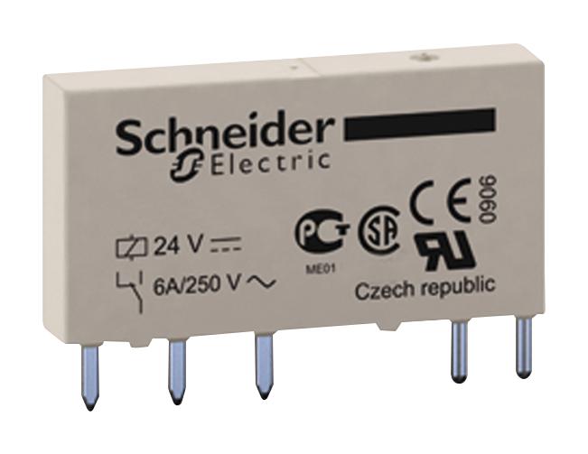 RSL1AB4JD INTERFACE RELAY, SPDT, 6A, 12VDC, SOCKET SCHNEIDER ELECTRIC