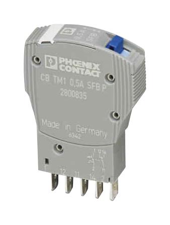 2800837 CIRCUIT BREAKER, 1-POLE, 2A, 50VDC PHOENIX CONTACT