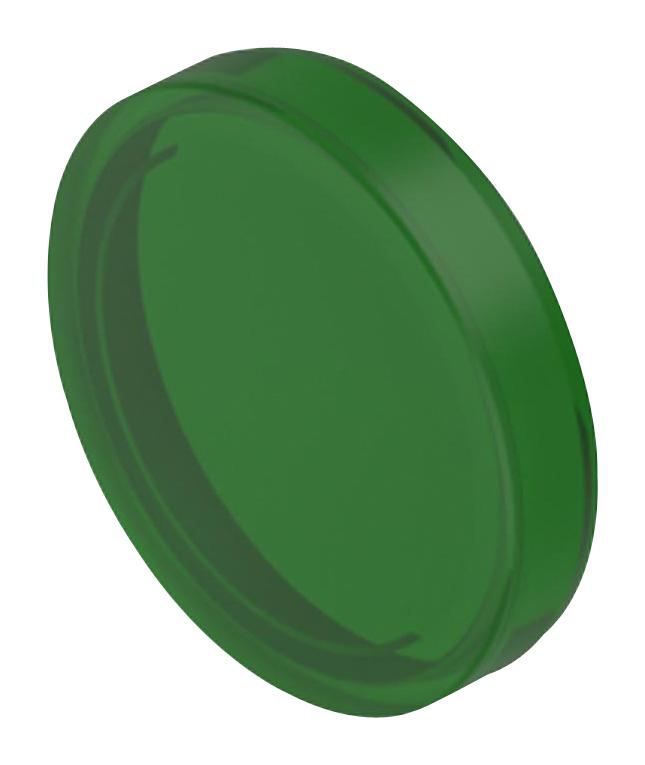 704.602.5 ROUND LENS, GREEN, PLASTIC EAO