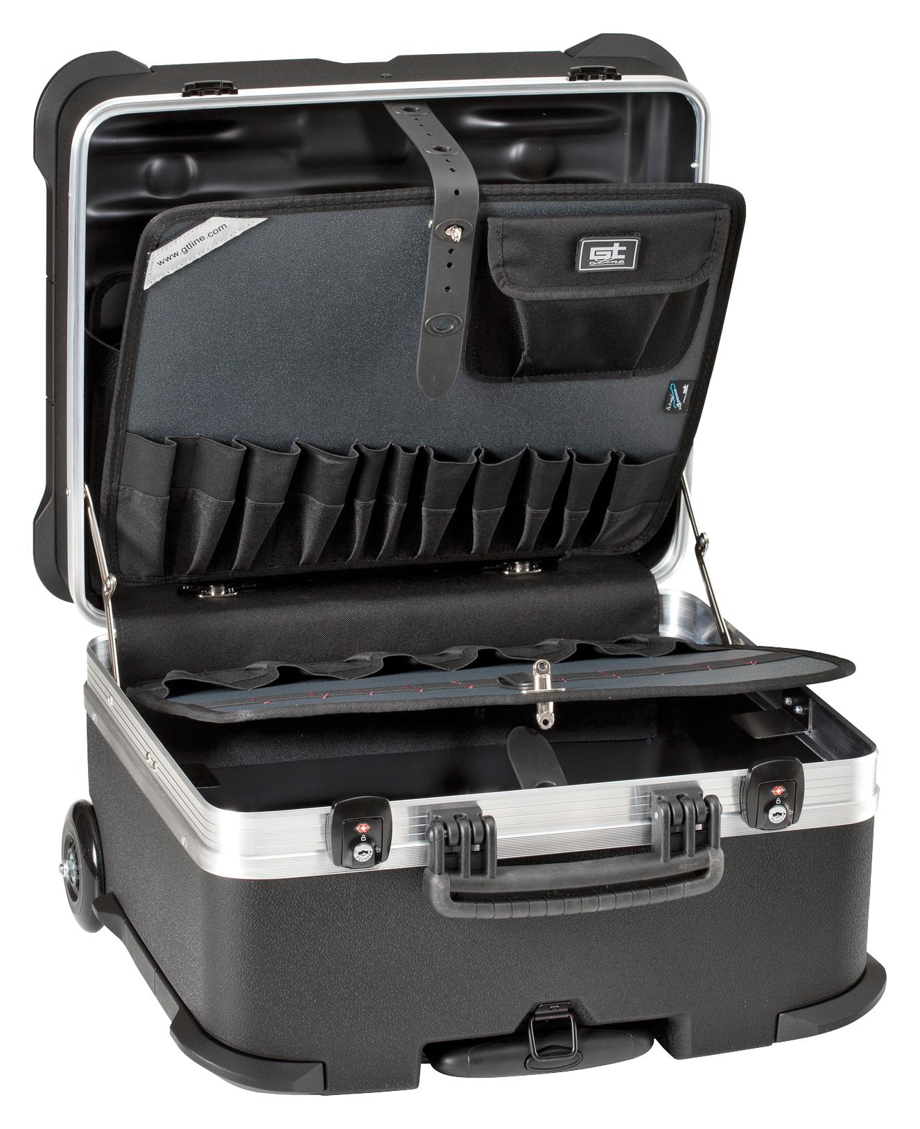 ROCK TURTLE PTS TOOL CASE TROLLEY, 470 X 390 X 320MM, PE GT LINE