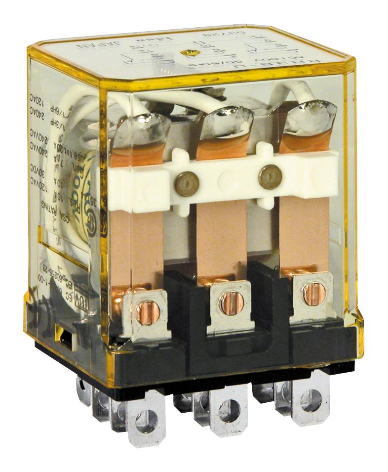 RH4B-UDC24V RELAY, 4PDT, 24VDC, 10A, SOCKET IDEC