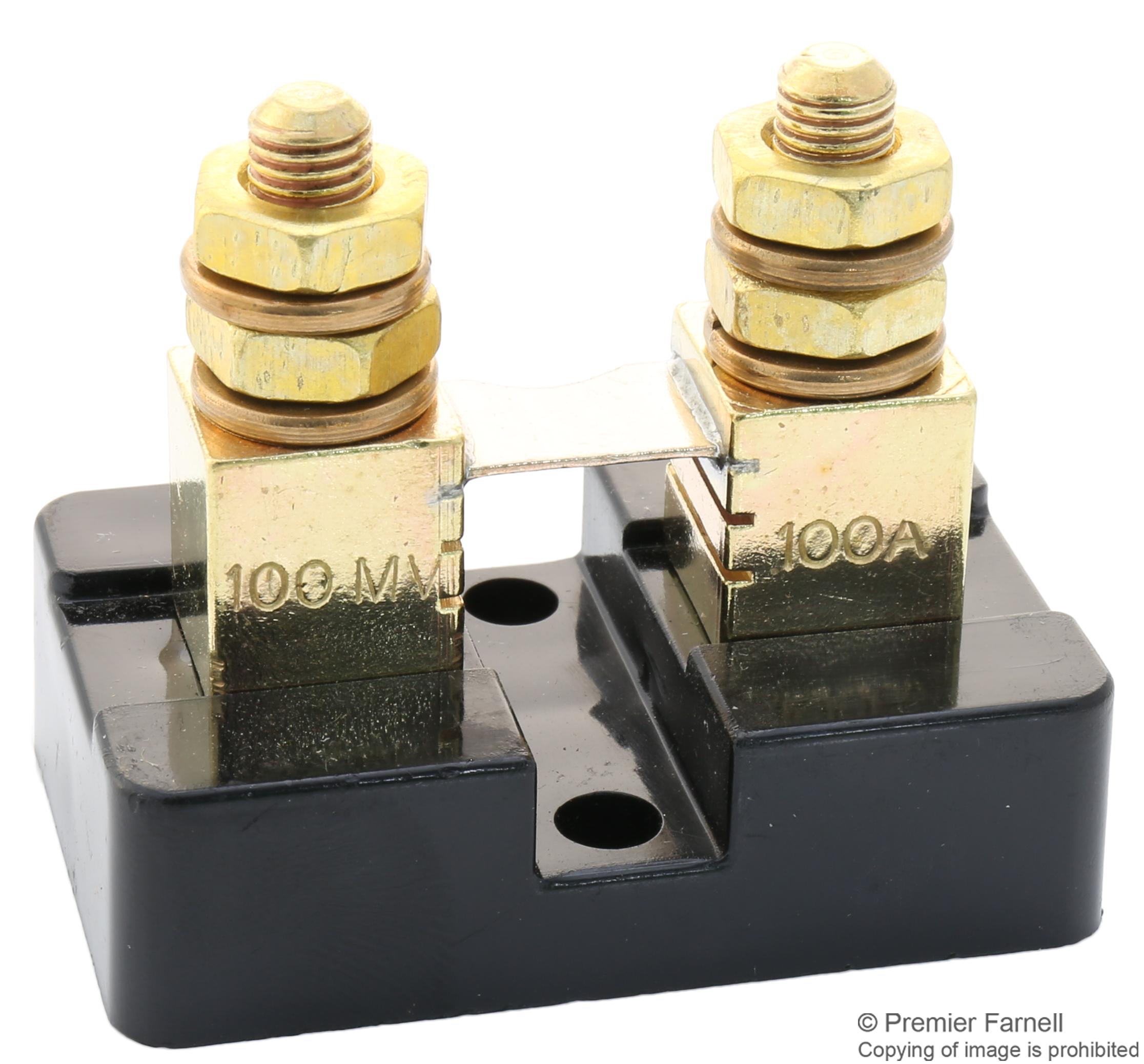 LA-100-100 DC AMMETER SHUNT, 100A CANADIAN SHUNT