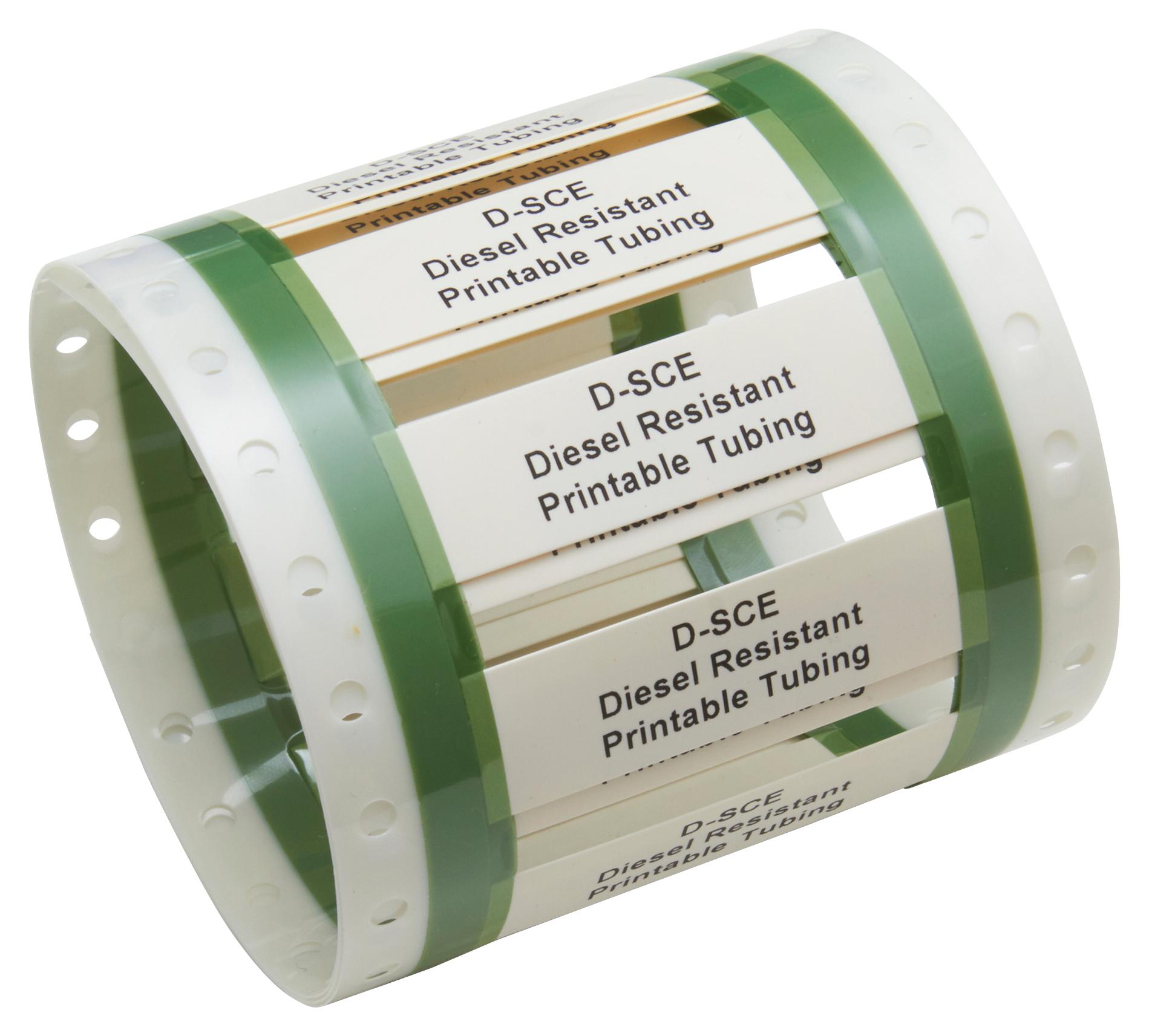 D-SCE-1K-3.2-50-9 HEAT SHRINK MARKER, 3.18MM, WHITE RAYCHEM - TE CONNECTIVITY