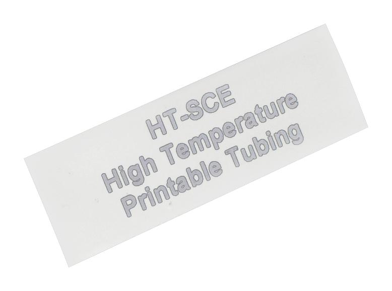 HT-SCE-3/8-2.0-9 HEAT SHRINK MARKER, 9.53MM, WHITE RAYCHEM - TE CONNECTIVITY