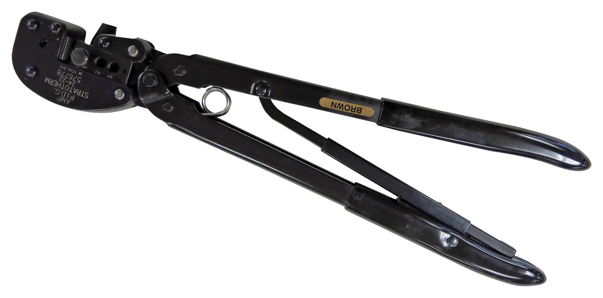 576778 HAND TOOL, RATCHET, 24-22AWG TERMINAL AMP - TE CONNECTIVITY