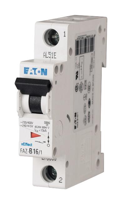 FAZ-C13/1 MINIATURE CIRCUIT BREAKER, 1 POLE, 13A EATON MOELLER