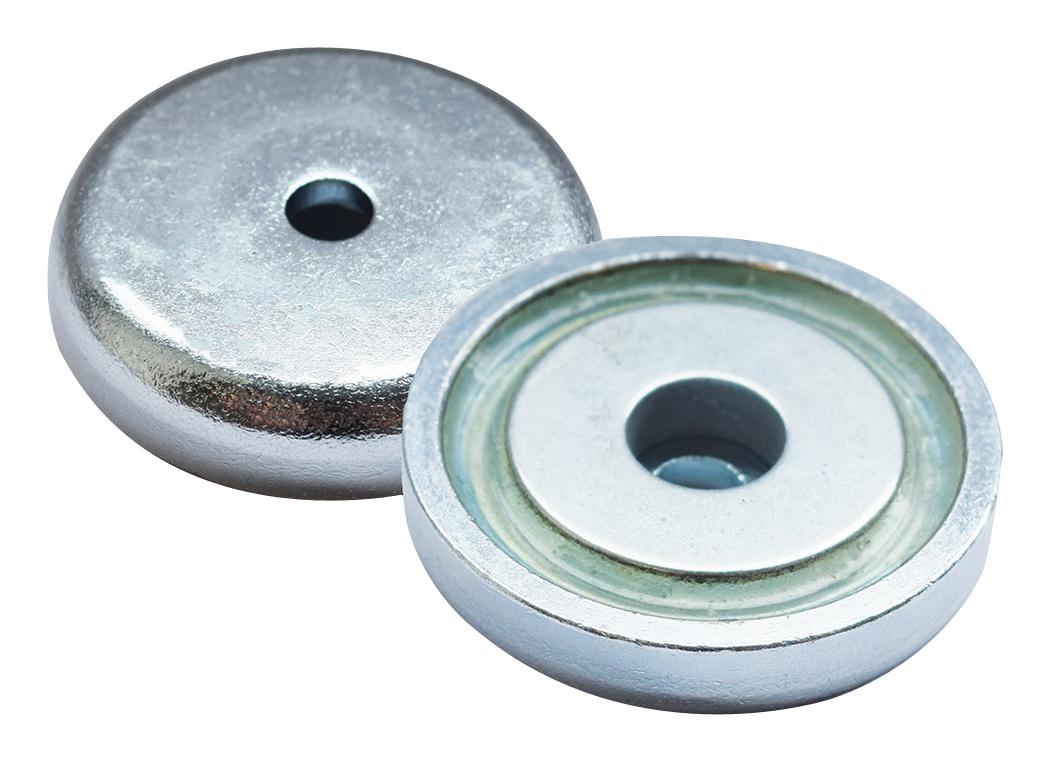 E1010/NEO SHALLOW POT MAGNET, NEODYMIUM, 16 X 5MM ECLIPSE MAGNETICS