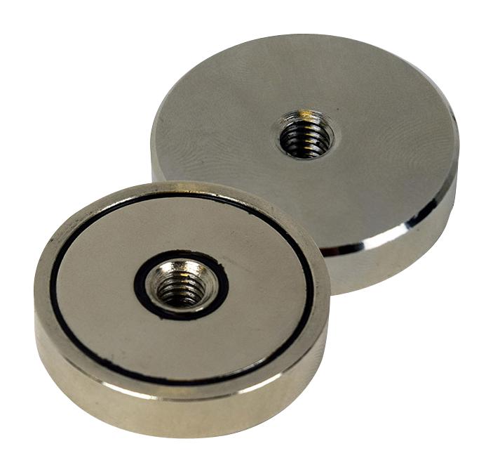 E1020/NEO SHALLOW POT MAGNET, NEODYMIUM, 16X4.5MM ECLIPSE MAGNETICS