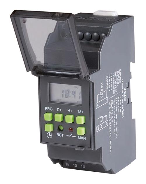69HDT0 DIGITAL TIME SWITCH, SPDT, 12VDC GIC