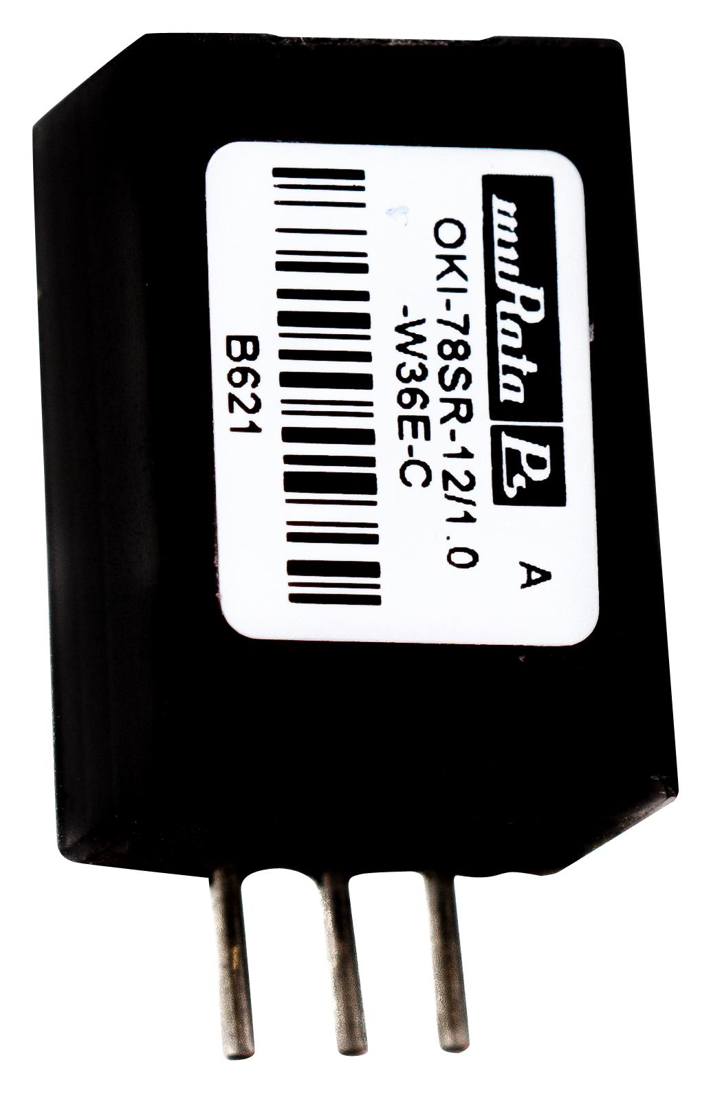 OKI-78SR-3.3/1.5-W36E-C DC-DC CONVERTER, 3.3V, 1.5A MURATA POWER SOLUTIONS