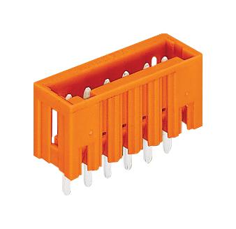 734-235 TERMINAL BLOCK, HEADER, 5POS, TH WAGO