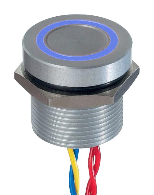 PBAR9AF1000N0B PIEZO VANDAL RESIST SW, SPST, 24V, 0.2A APEM