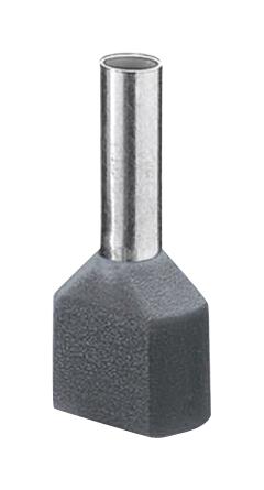 AI-TWIN  2X 4   -12 GY TERMINAL, WIRE FERRULE, 12AWG, GREY PHOENIX CONTACT