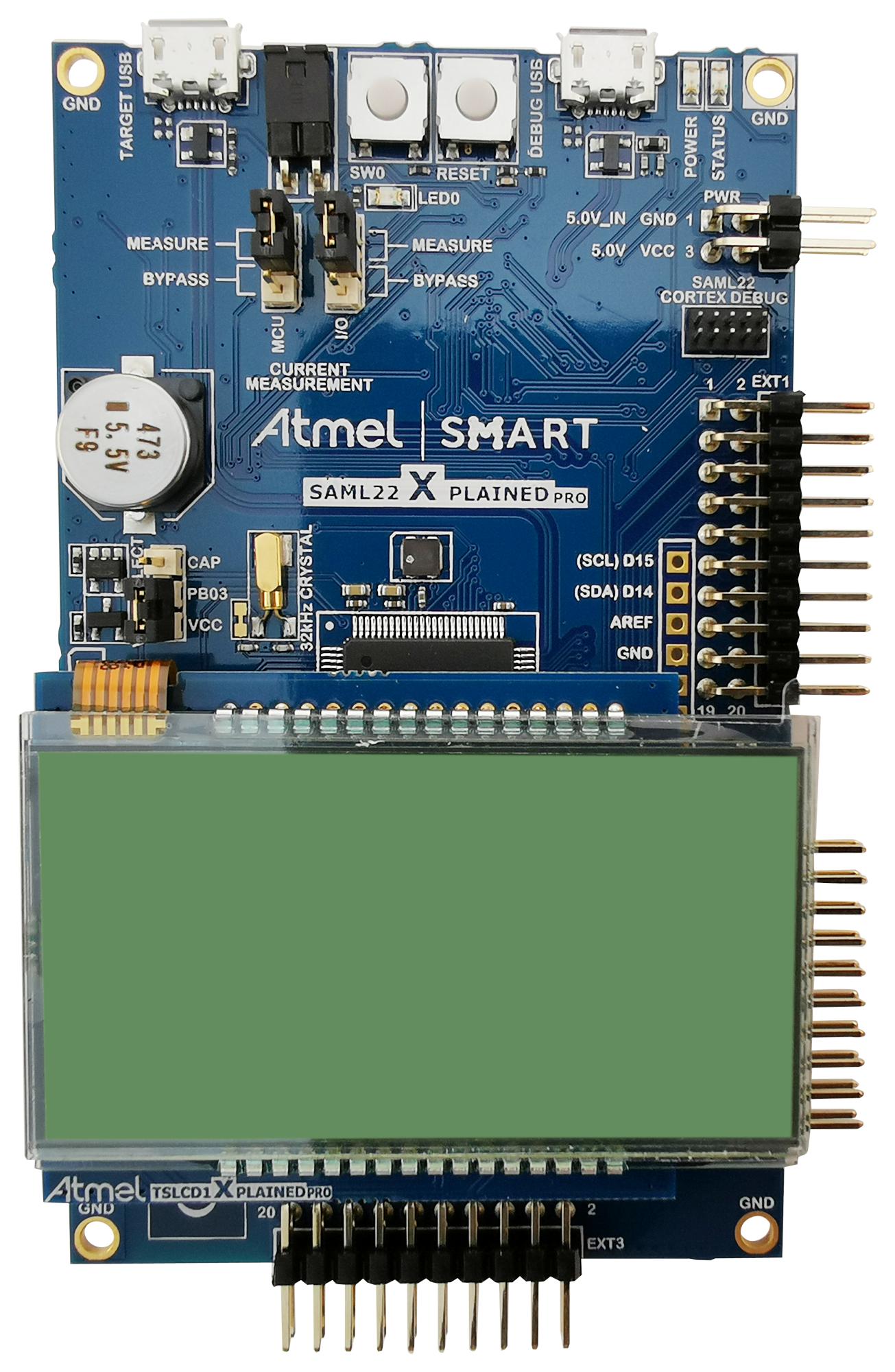 ATSAML22-XPRO-B EVAL BOARD, XPLAINED PRO, CORTEX-M0+ MICROCHIP