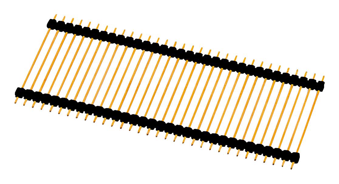 61303211321 CONNECTOR, HEADER, 32POS, 1ROW, 2.54MM WURTH ELEKTRONIK