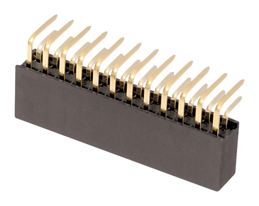 613012243121 CONNECTOR, RCPT, 12POS, 2ROW, 2.54MM WURTH ELEKTRONIK