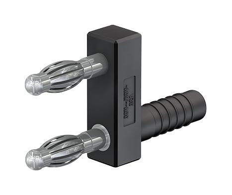 20.1010-21 4MM BRIDGING LINK, 32A, 60VDC, BLACK STAUBLI