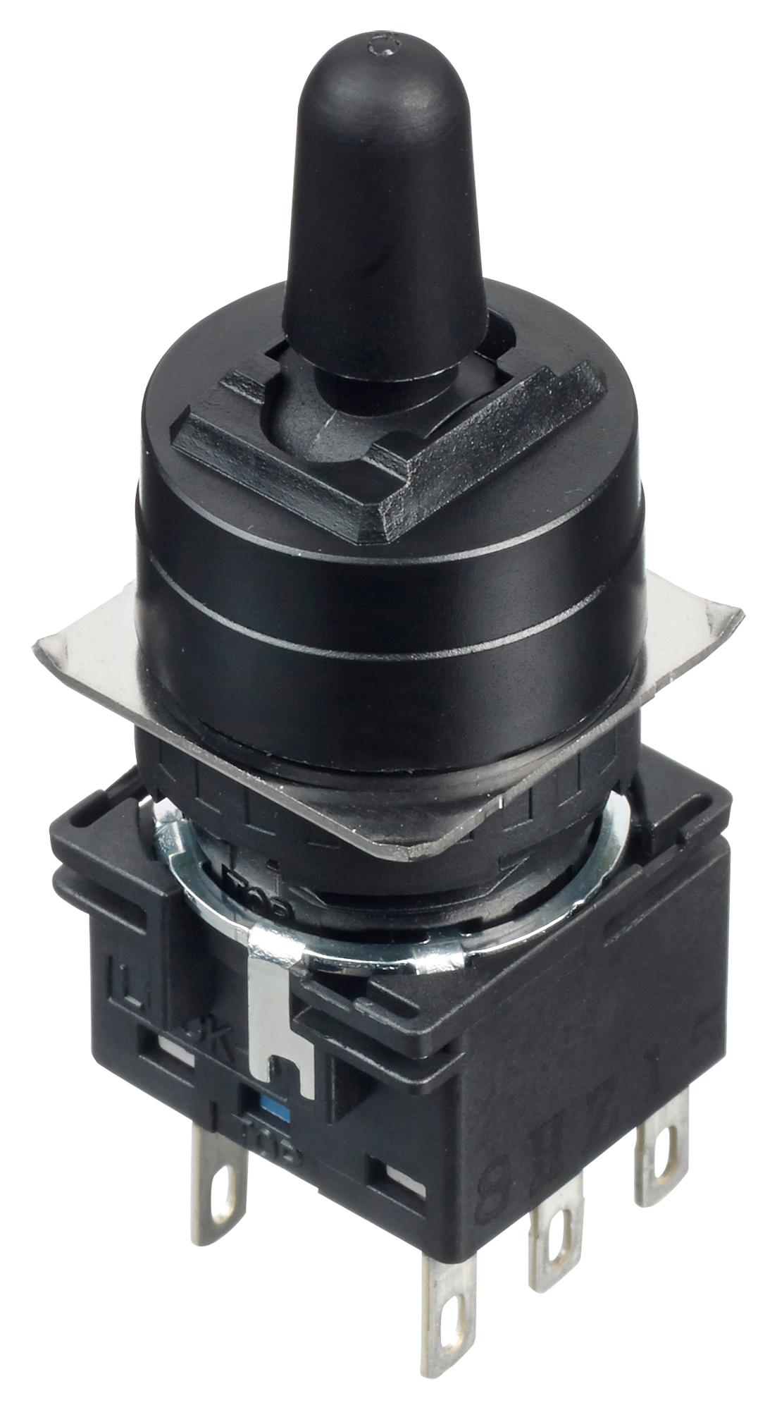 LB6T-33T6 TOGGLE SWITCH, DPDT, 5A, 250VAC, PANEL IDEC