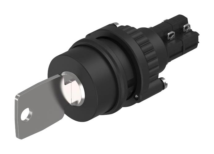 14-136.025K2 KEYLOCK SW, DPST-NO/NC, 2 POS, 5A, 250V EAO