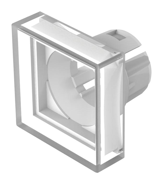 61-9311.7 SQUARE LENS, TRANSPARENT, PLASTIC EAO