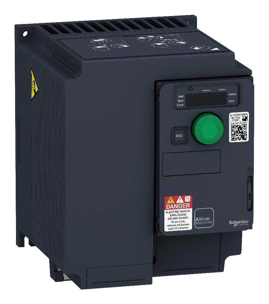ATV320U07N4C VARIABLE SPEED DRIVE, 3-PH, 750W, 500V SCHNEIDER ELECTRIC