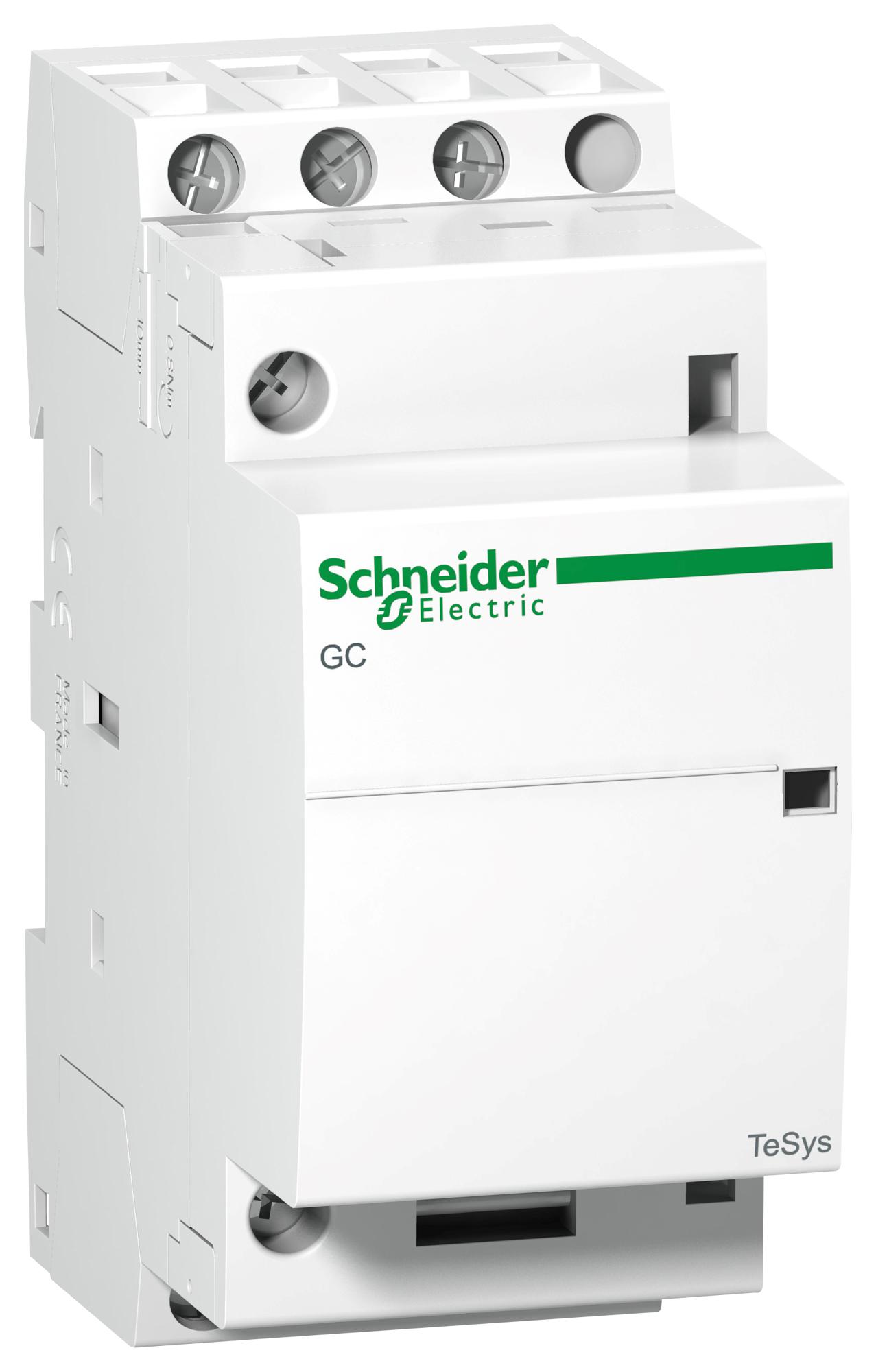 GC2530M5 CONTACTOR, 3PST-NO, 240V, DIN RAIL SCHNEIDER ELECTRIC