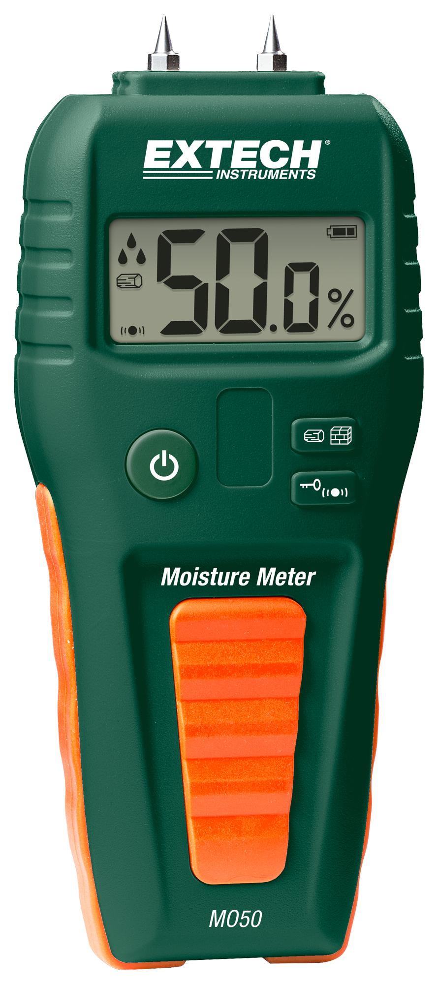 MO50 COMPACT MOISTURE METER, 5-50%/1.5-33% EXTECH INSTRUMENTS