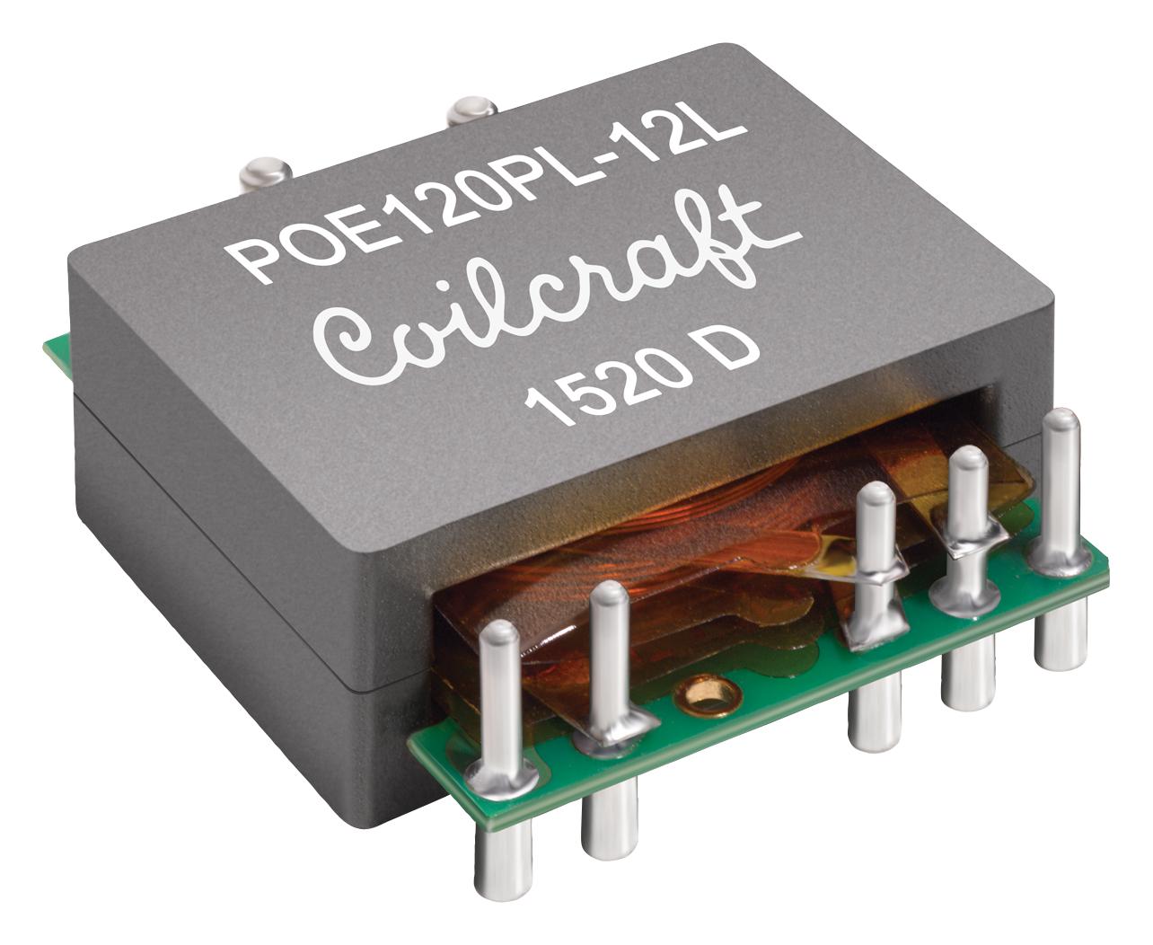 POE120PL-12L_ POE PLANER TRANSFORMER, 50UH COILCRAFT