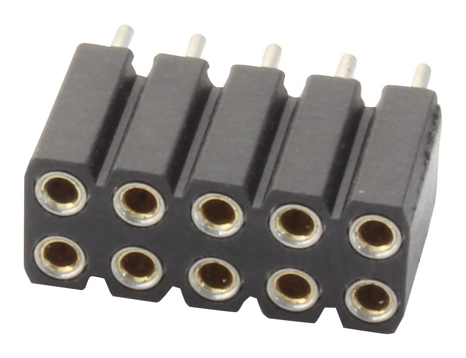 803-87-010-10-001101 CONNECTOR, RCPT, 10POS, 2ROW, 2.54MM PRECI-DIP
