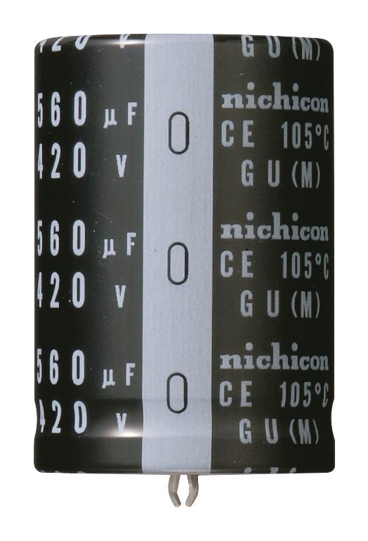 LGU2G331MELC CAP, 330µF, 400V, ALU ELEC, SNAP-IN NICHICON