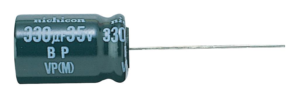 UVP1E100MDD1TD CAP, 10µF, 25V, 20% NICHICON