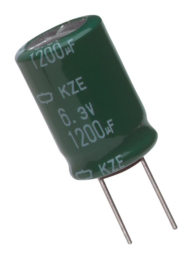 EKZE160ELL222MK25S CAP, 2200µF, 16V, 20% UNITED CHEMI-CON
