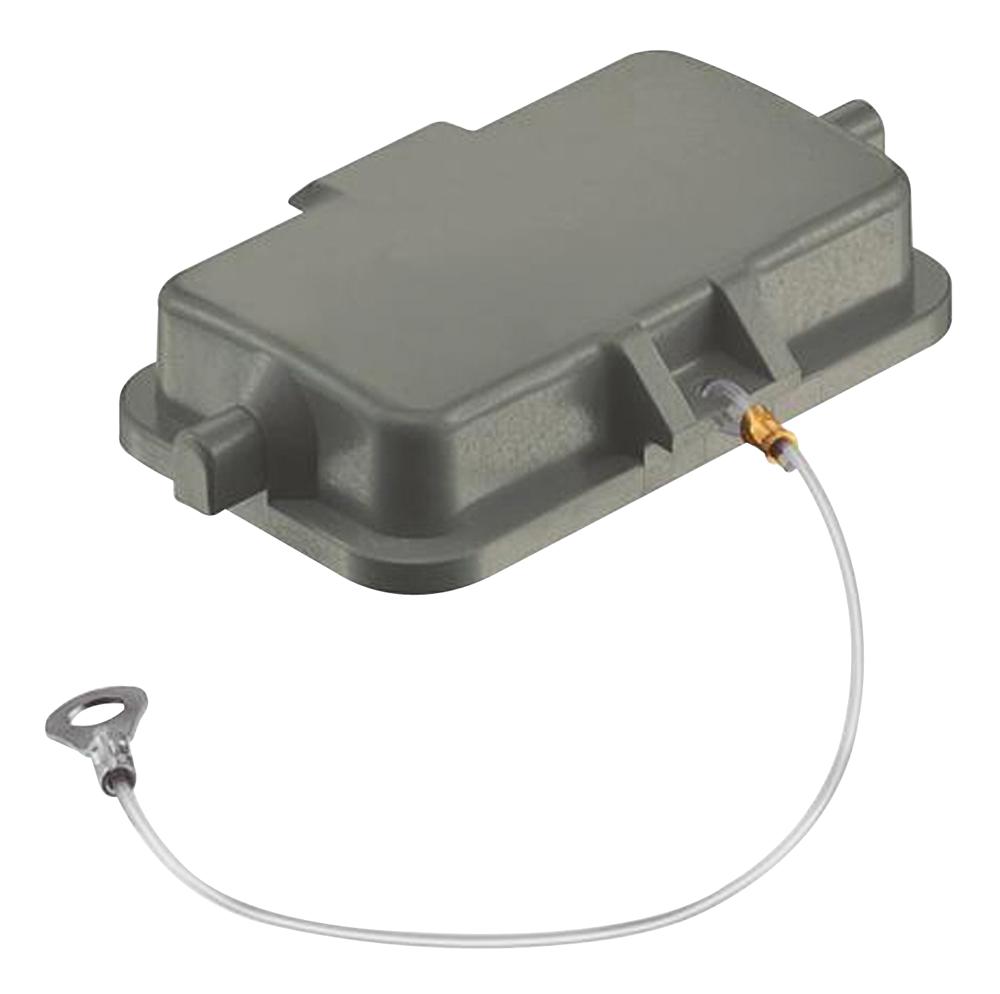 09300105412 PROTECTION COVER W/CORD, 10B, PLASTIC HARTING