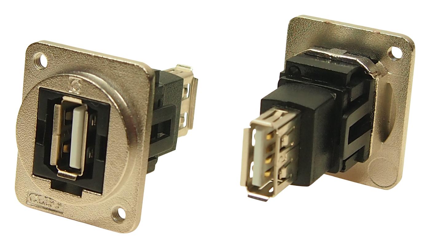 CP30208NM3 USB ADAPTER, 2.0 TYPE A-TYPE A, RCPT CLIFF ELECTRONIC COMPONENTS