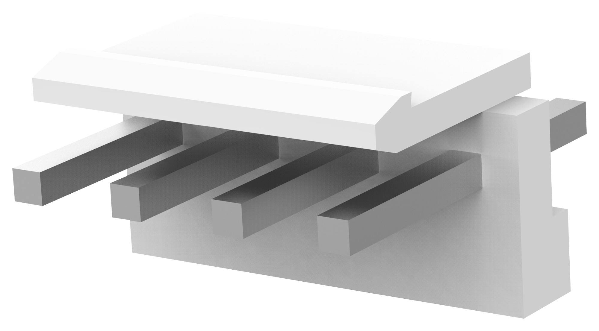 1-1123723-4 CONNECTOR, HEADER, 4POS, 1ROW, 3.96MM AMP - TE CONNECTIVITY