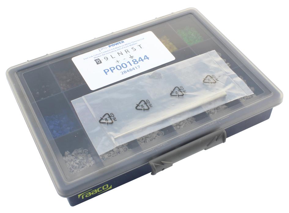 PP001844 COLOR CODED MARKER KIT, PVC MULTICOMP PRO